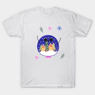 Very Happy Snow Ball T-Shirt